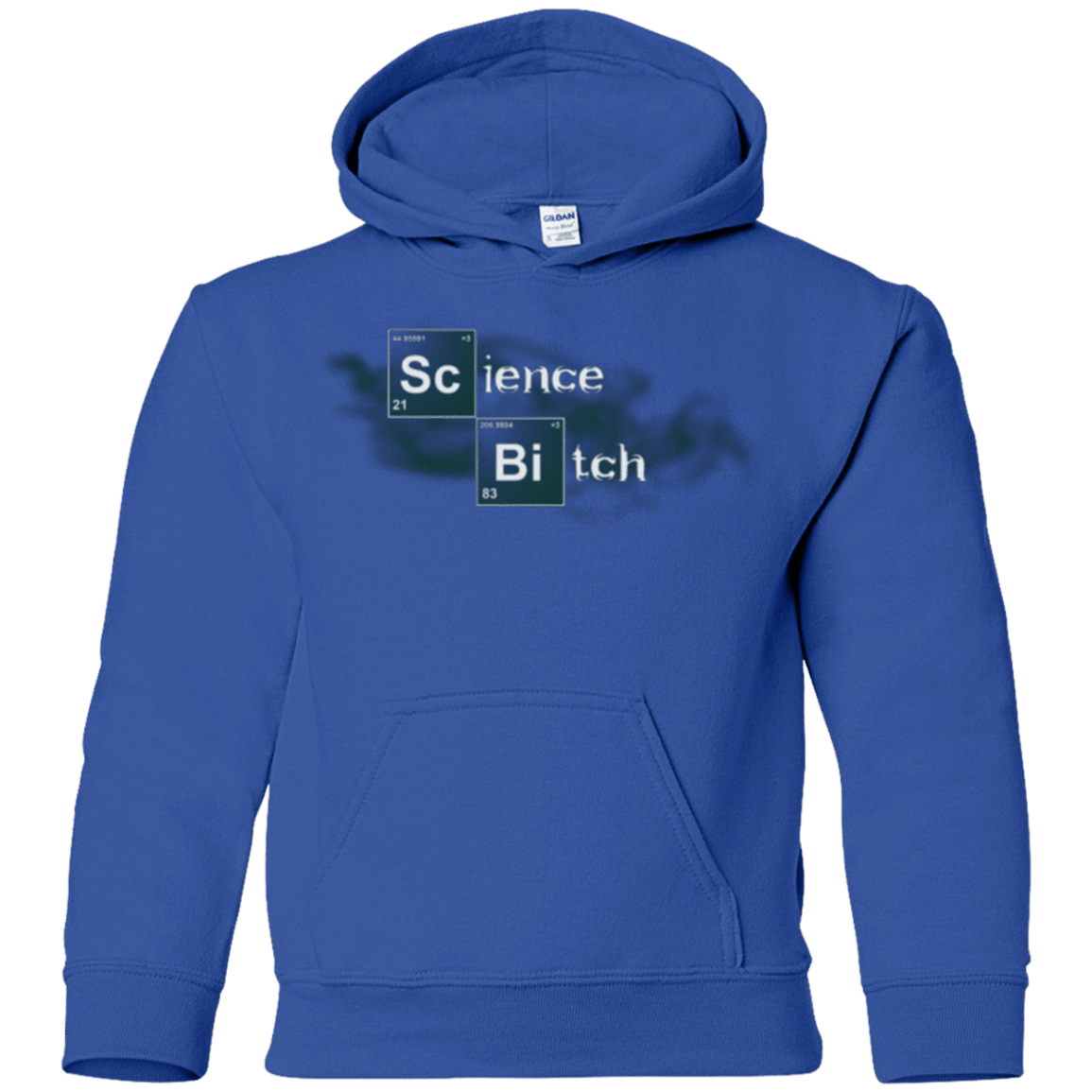 Sweatshirts Royal / YS Science Bitch Youth Hoodie
