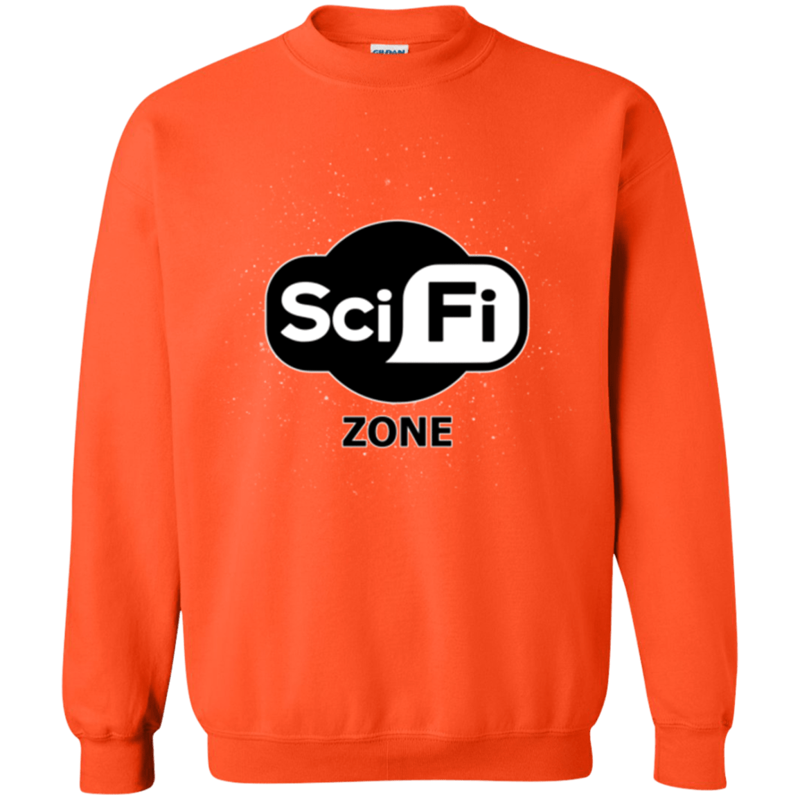 Sweatshirts Orange / Small Scifi zone Crewneck Sweatshirt