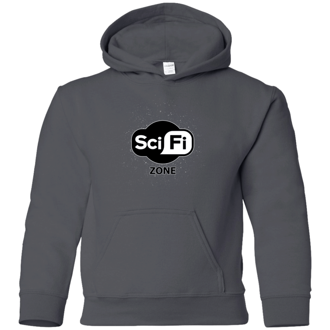 Sweatshirts Charcoal / YS Scifi zone Youth Hoodie
