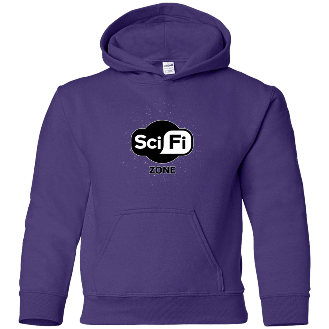Sweatshirts Purple / YS Scifi zone Youth Hoodie