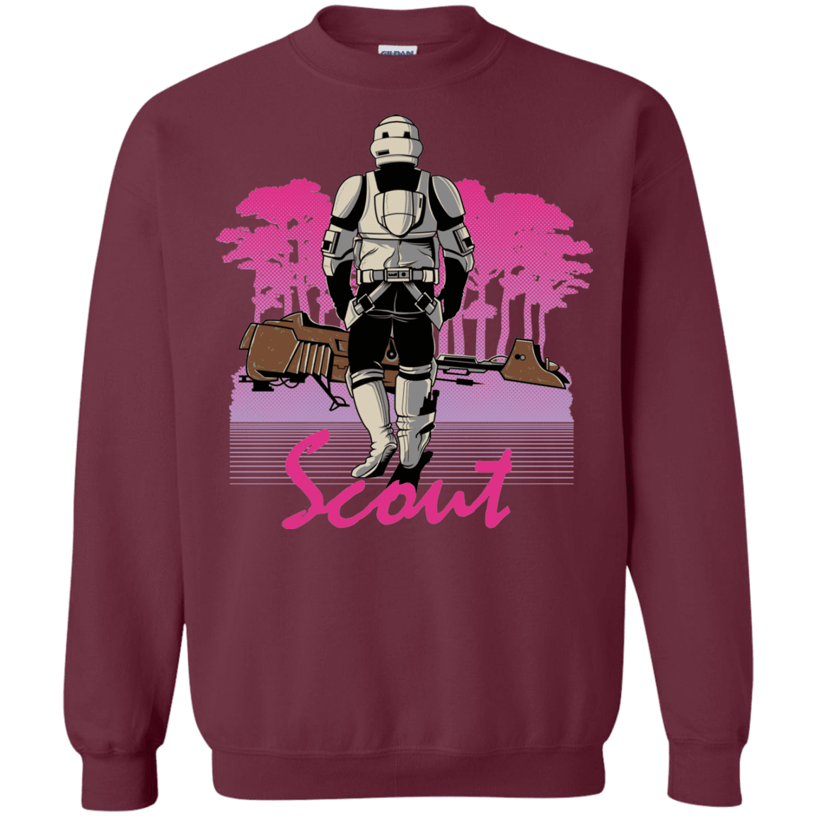 Sweatshirts Maroon / Small SCOUT DRIVE Crewneck Sweatshirt
