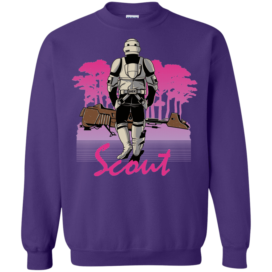 Sweatshirts Purple / Small SCOUT DRIVE Crewneck Sweatshirt