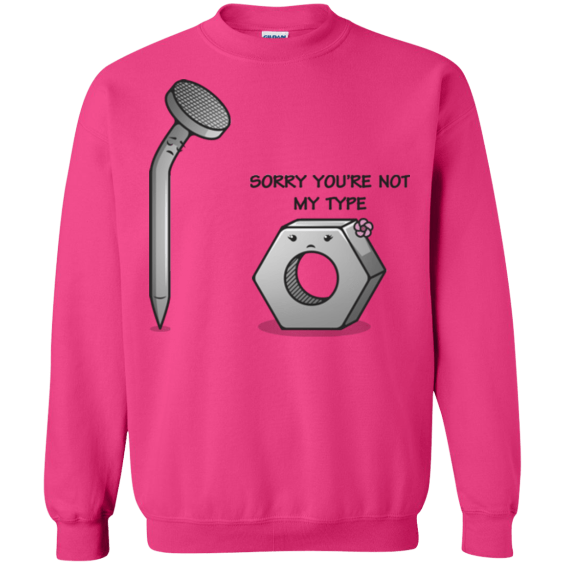 Sweatshirts Heliconia / Small Screw this Crewneck Sweatshirt