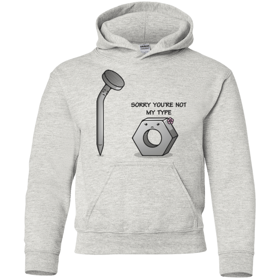 Sweatshirts Ash / YS Screw this Youth Hoodie