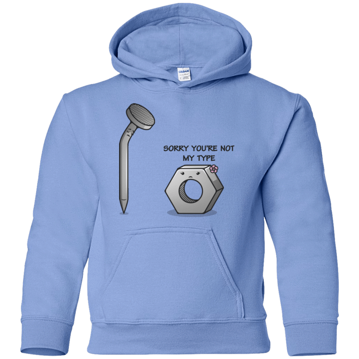 Sweatshirts Carolina Blue / YS Screw this Youth Hoodie