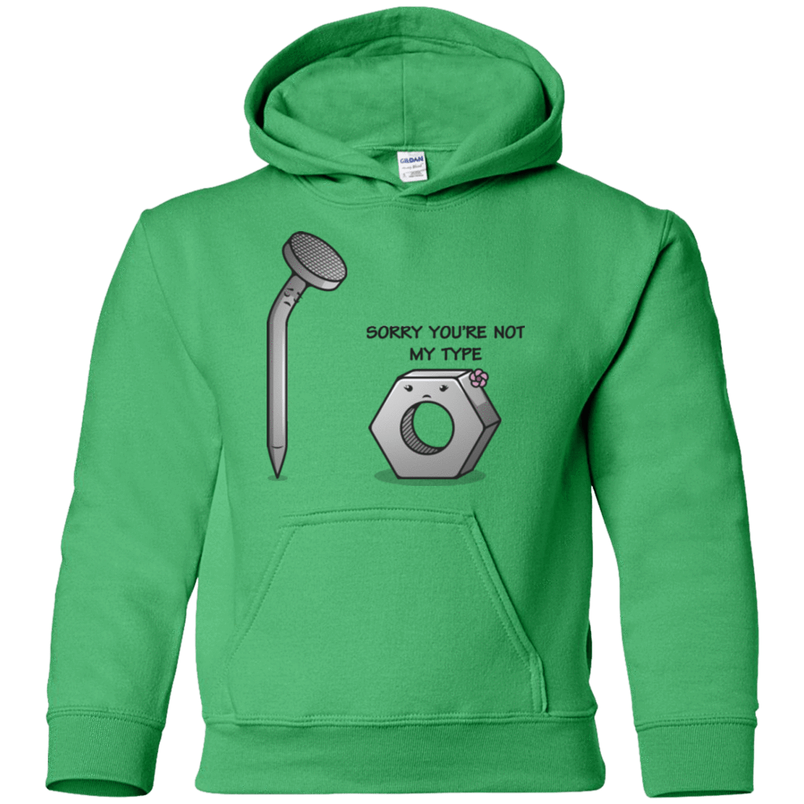 Sweatshirts Irish Green / YS Screw this Youth Hoodie
