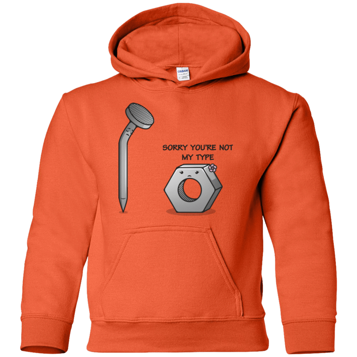 Sweatshirts Orange / YS Screw this Youth Hoodie