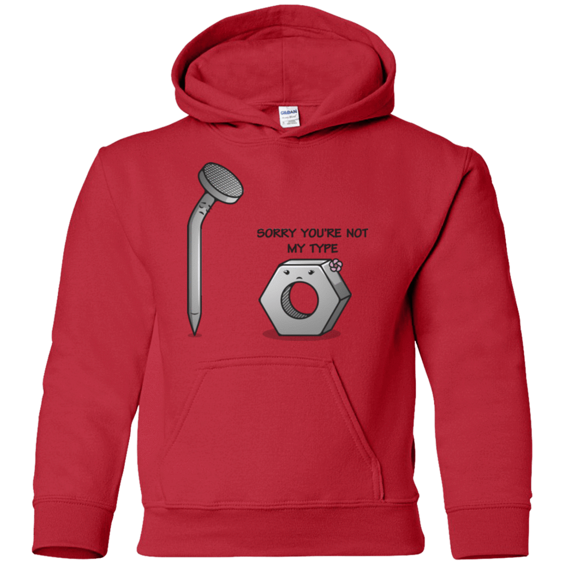 Sweatshirts Red / YS Screw this Youth Hoodie