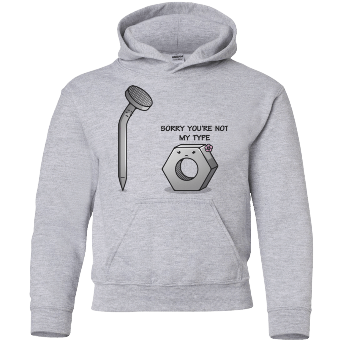 Sweatshirts Sport Grey / YS Screw this Youth Hoodie