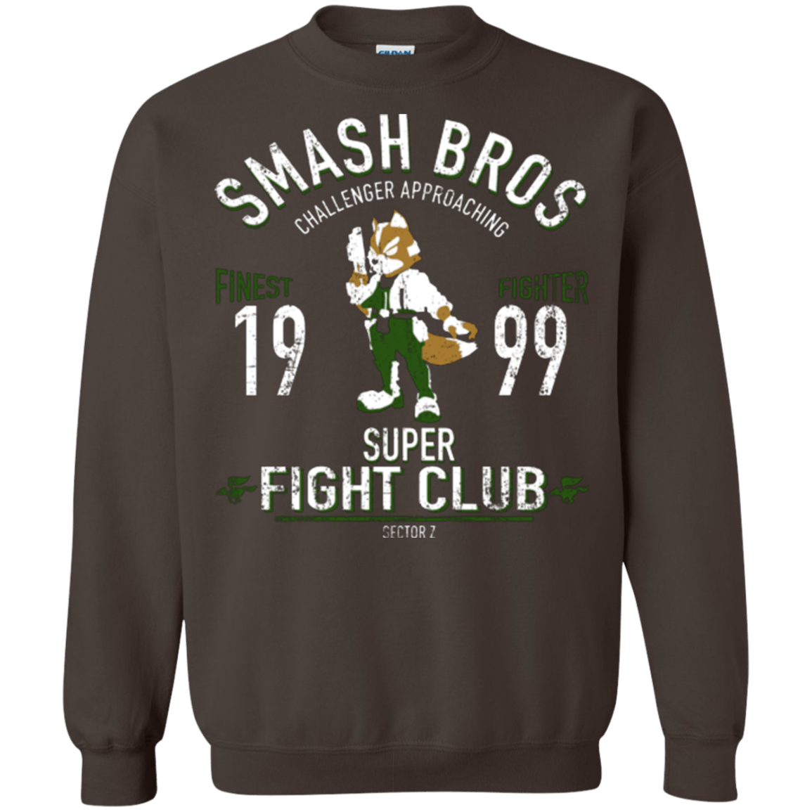 Sweatshirts Dark Chocolate / Small Sector Z Fighter Crewneck Sweatshirt