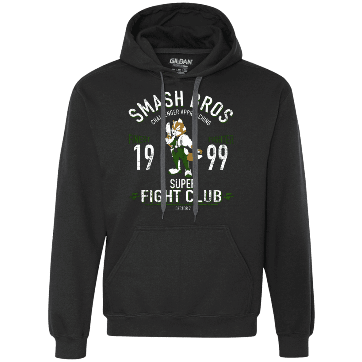 Sweatshirts Black / Small Sector Z Fighter Premium Fleece Hoodie