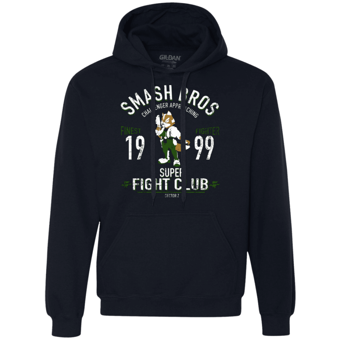 Sweatshirts Navy / Small Sector Z Fighter Premium Fleece Hoodie