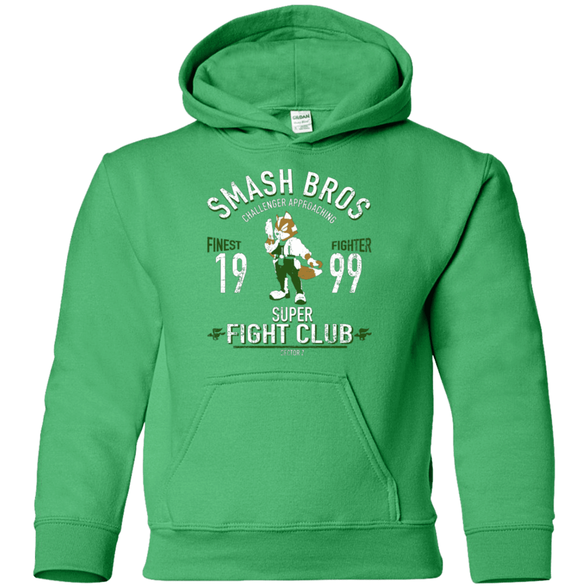 Sweatshirts Irish Green / YS Sector Z Fighter Youth Hoodie