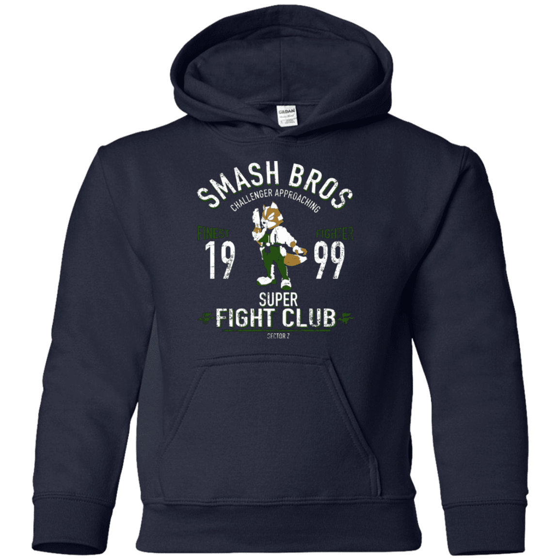 Sweatshirts Navy / YS Sector Z Fighter Youth Hoodie