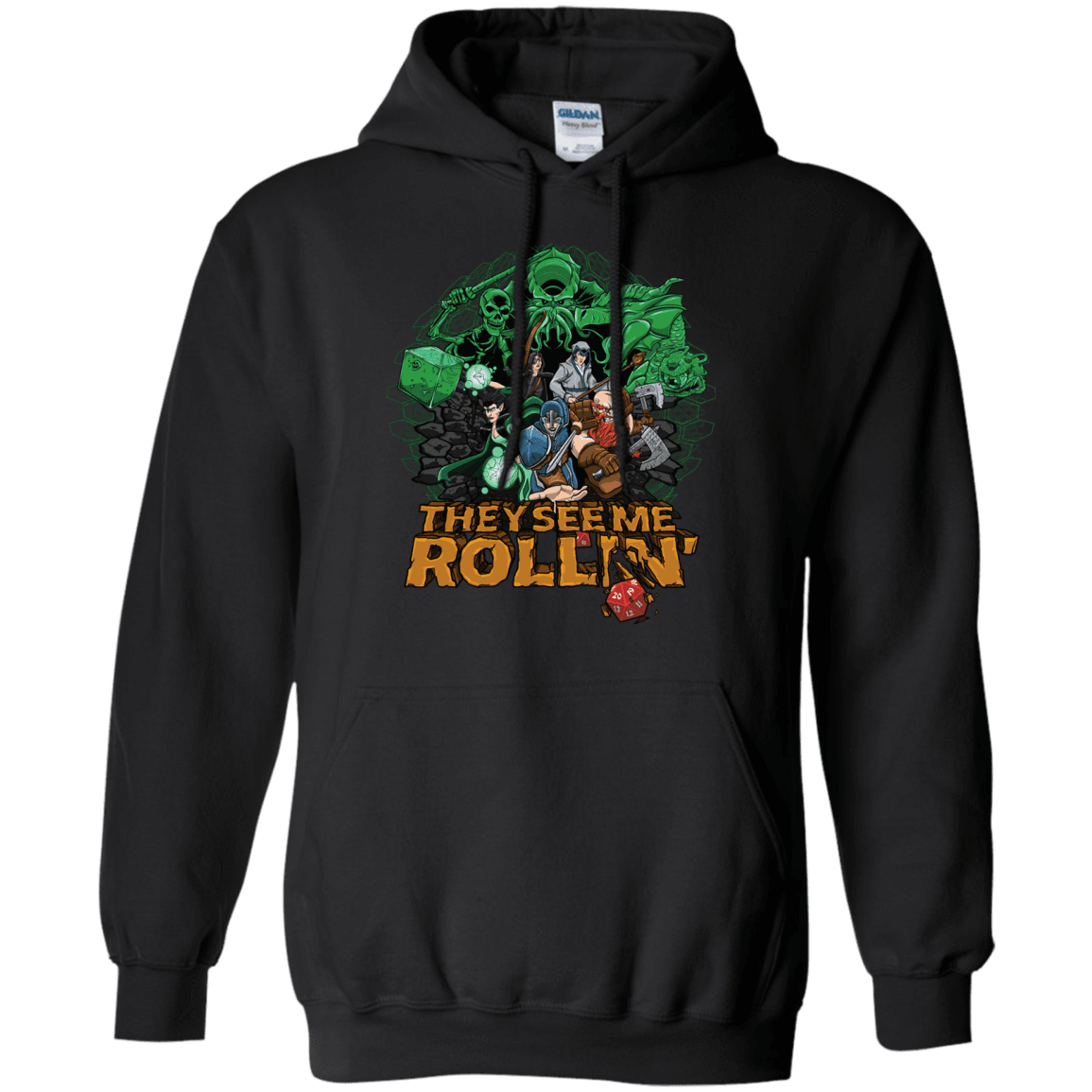 Sweatshirts Black / Small See me rolling Pullover Hoodie