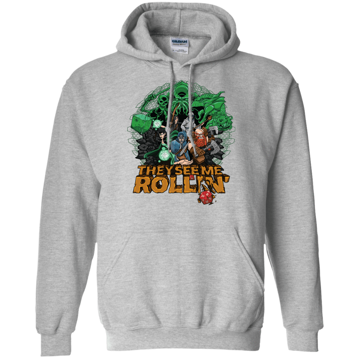 Sweatshirts Sport Grey / Small See me rolling Pullover Hoodie