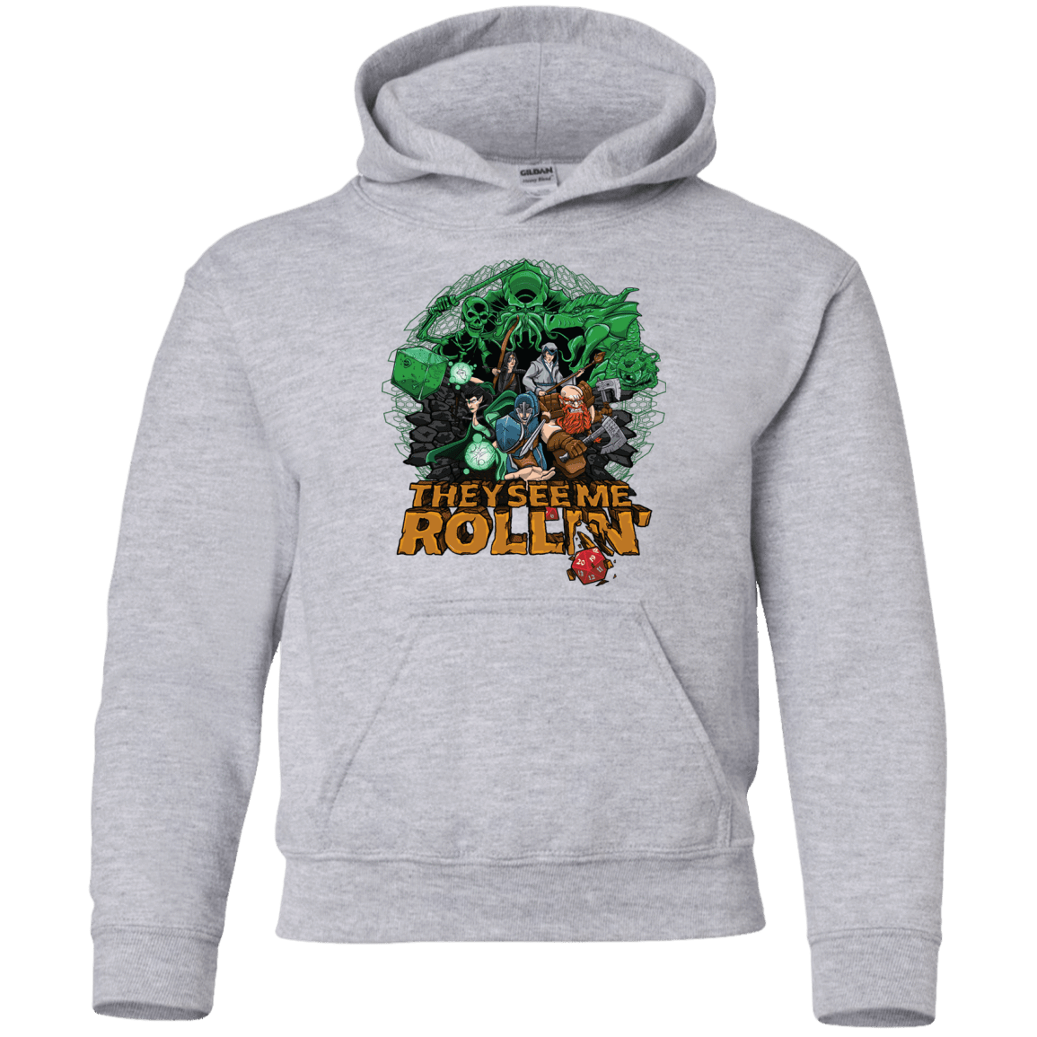 Sweatshirts Sport Grey / YS See me rolling Youth Hoodie