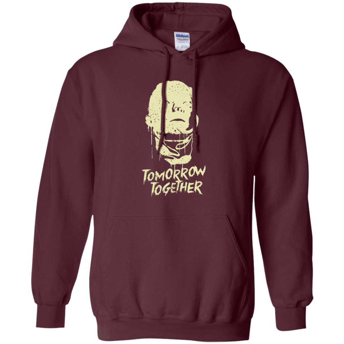 Sweatshirts Maroon / Small Seegson Synthetics Pullover Hoodie