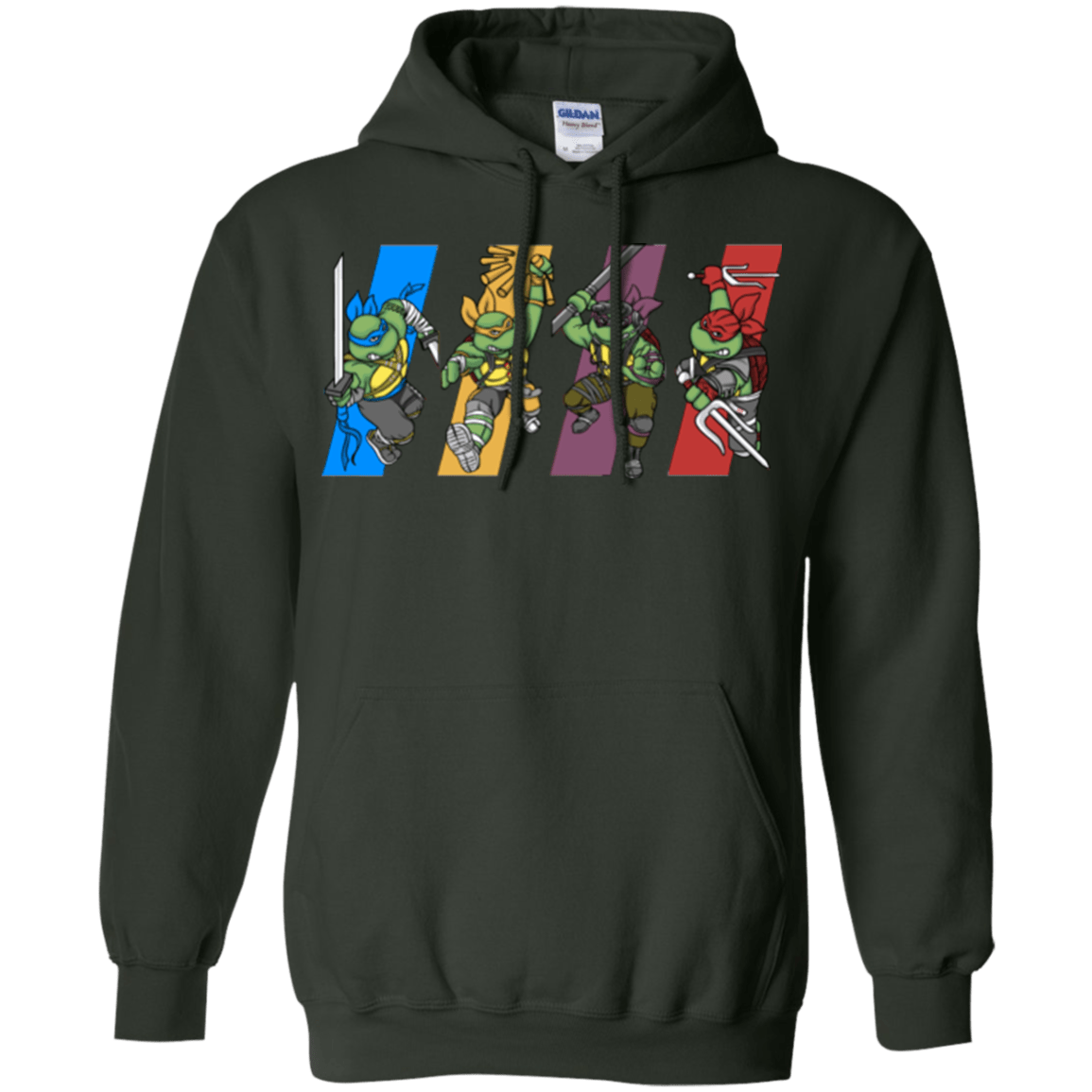 Sweatshirts Forest Green / S Select your Ninja Pullover Hoodie