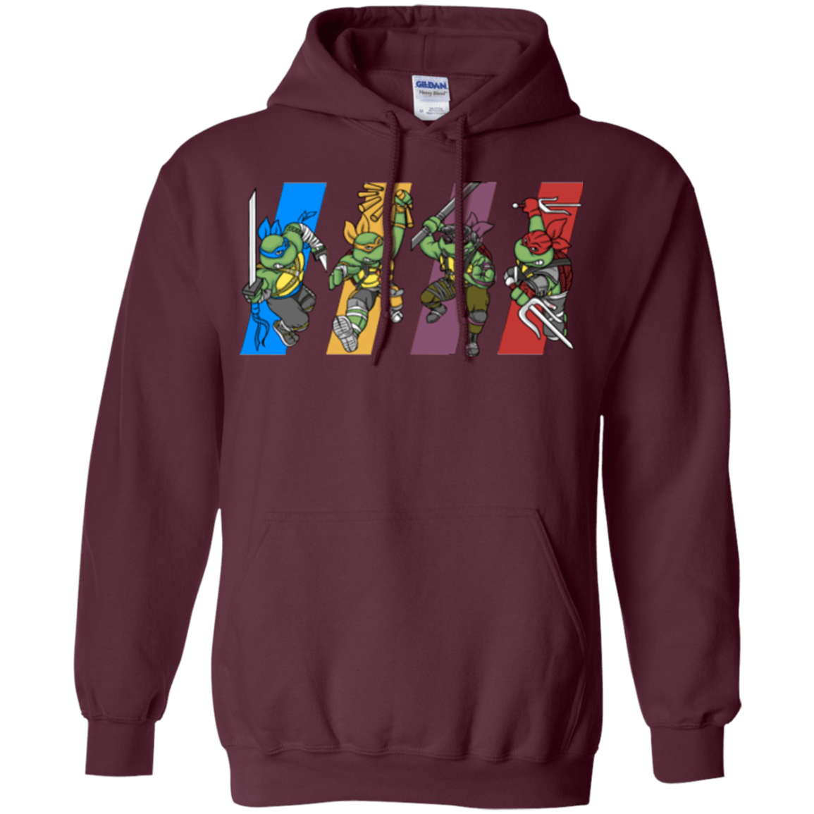Sweatshirts Maroon / S Select your Ninja Pullover Hoodie