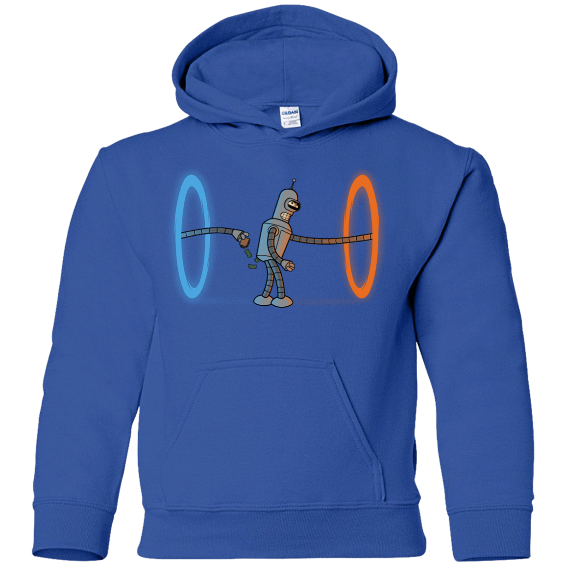 Sweatshirts Royal / YS Self Service Youth Hoodie