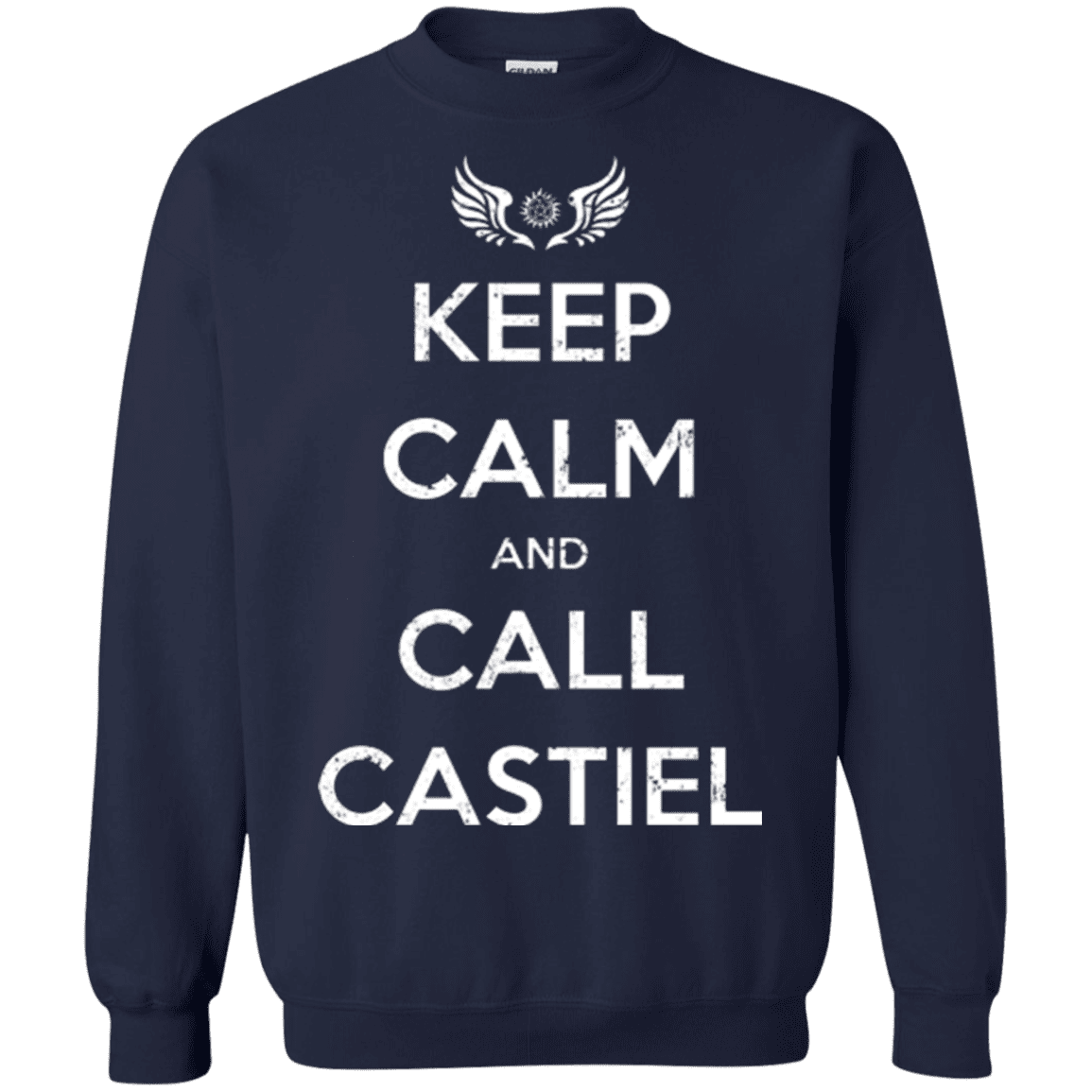 Sweatshirts Navy / Small Send Me An Angel Crewneck Sweatshirt