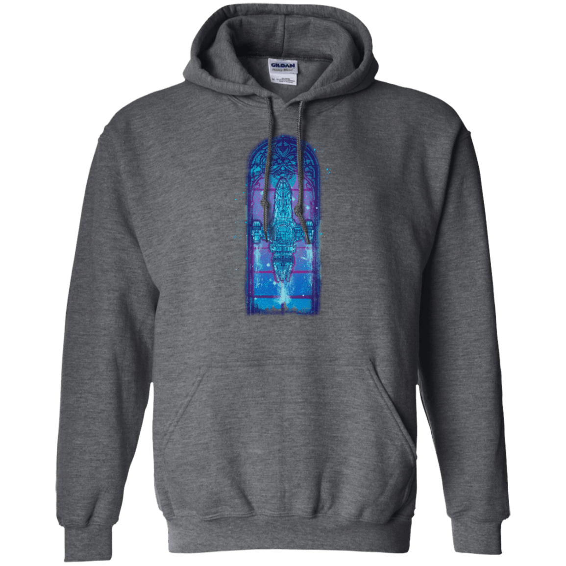 Sweatshirts Dark Heather / S Serenity Mosaica 2 Pullover Hoodie
