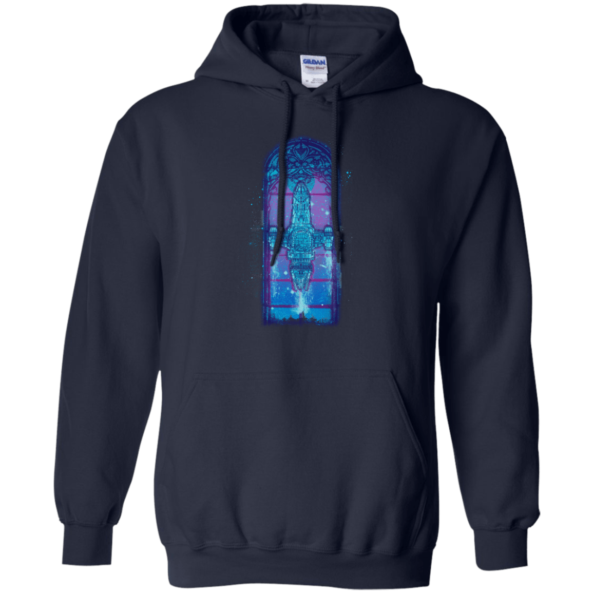 Sweatshirts Navy / S Serenity Mosaica 2 Pullover Hoodie