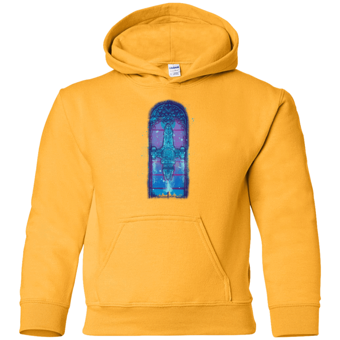 Sweatshirts Gold / YS Serenity Mosaica 2 Youth Hoodie