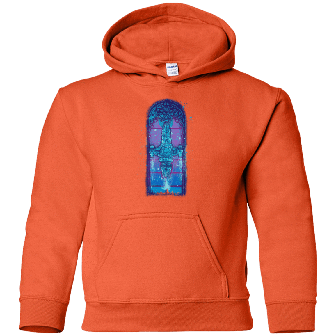 Sweatshirts Orange / YS Serenity Mosaica 2 Youth Hoodie