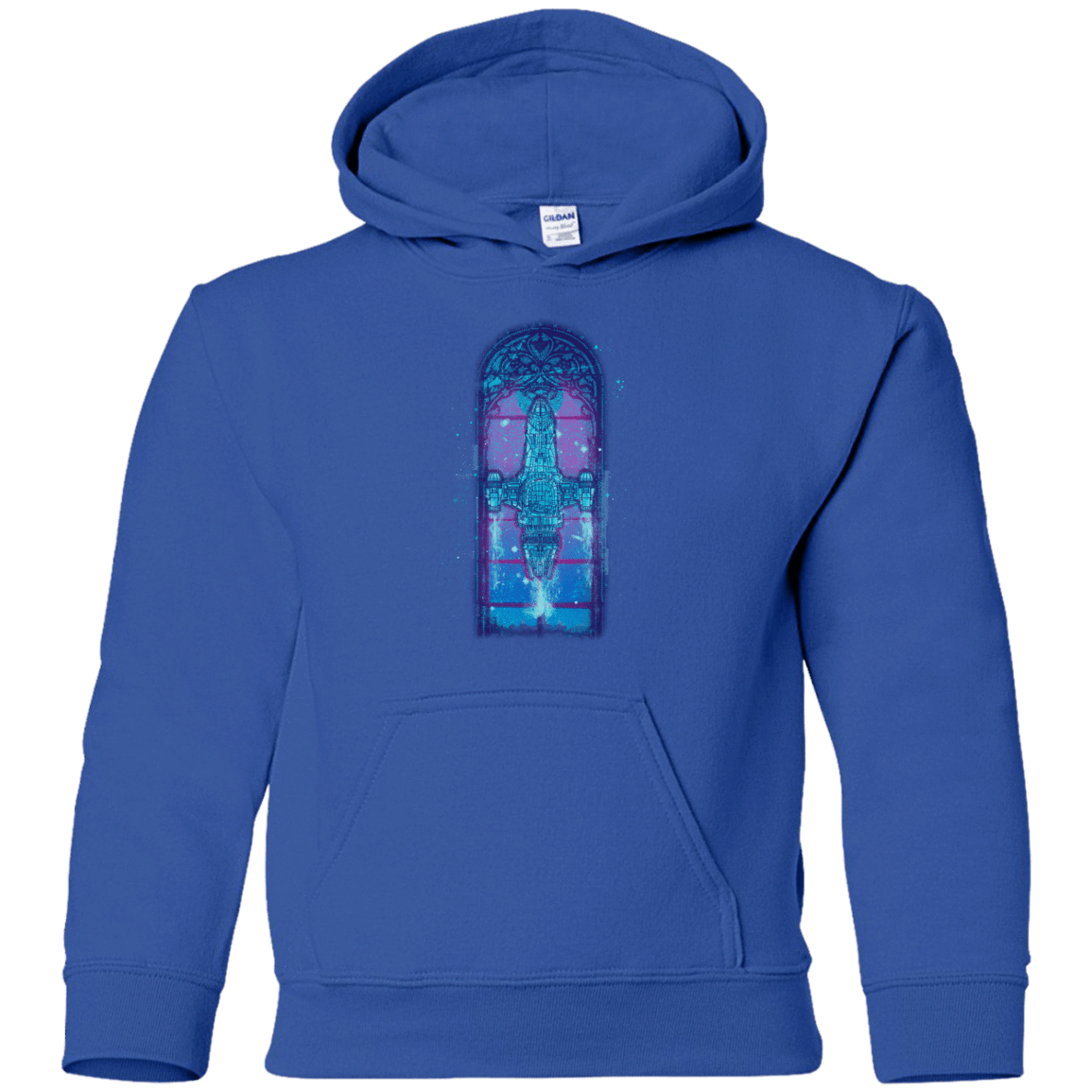 Sweatshirts Royal / YS Serenity Mosaica 2 Youth Hoodie