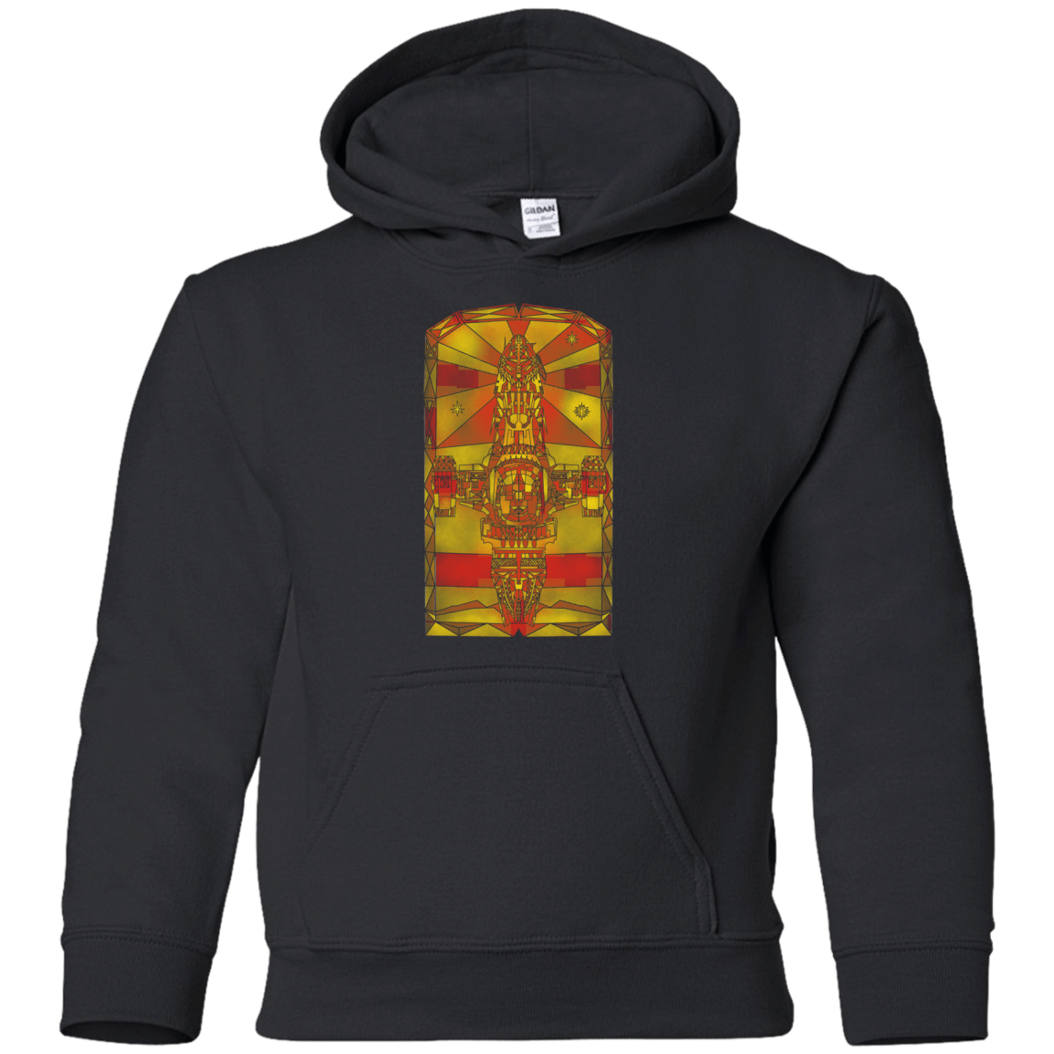 Sweatshirts Black / YS Serenity Mosaica Youth Hoodie