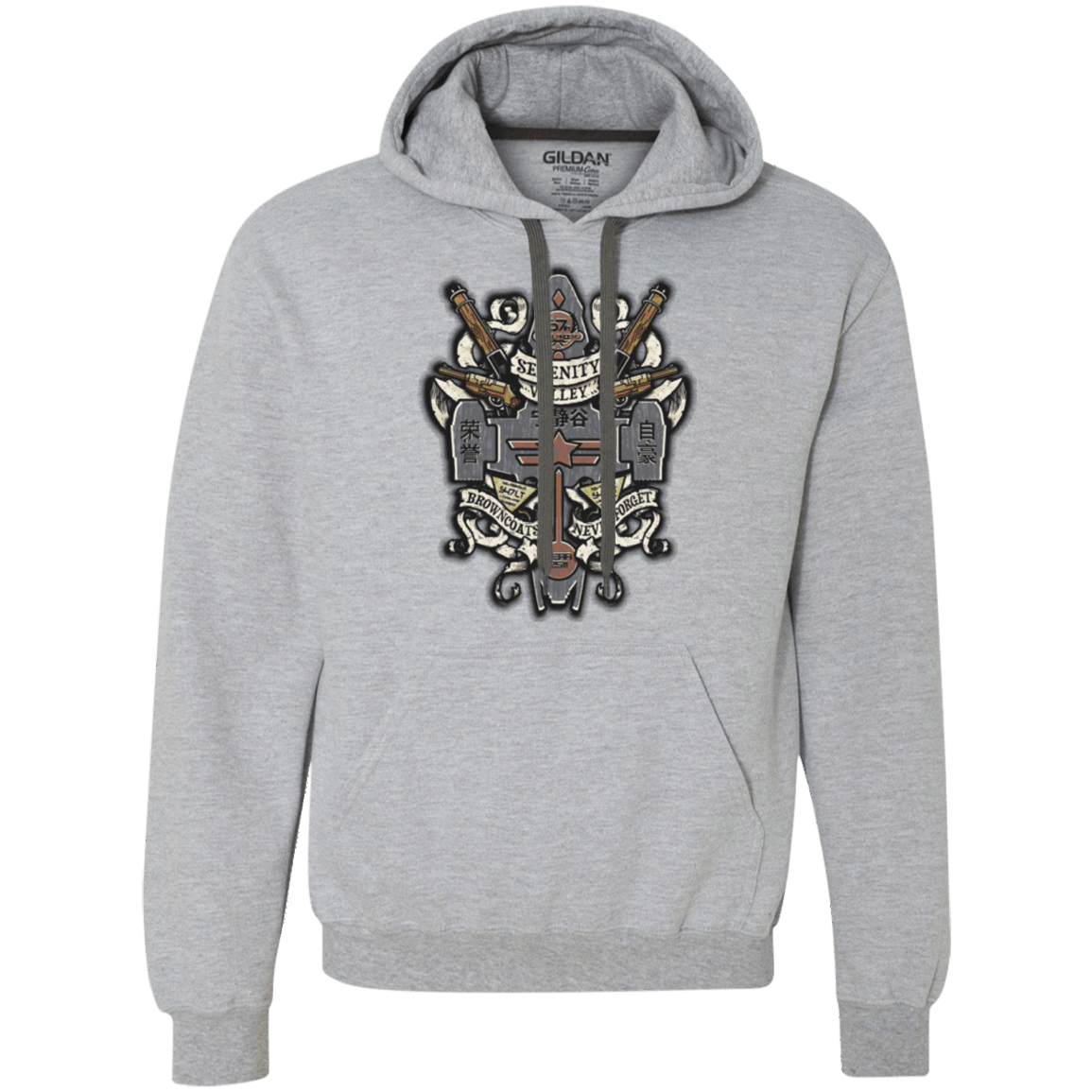 Sweatshirts Sport Grey / Small Serenity Valley Memorial Premium Fleece Hoodie