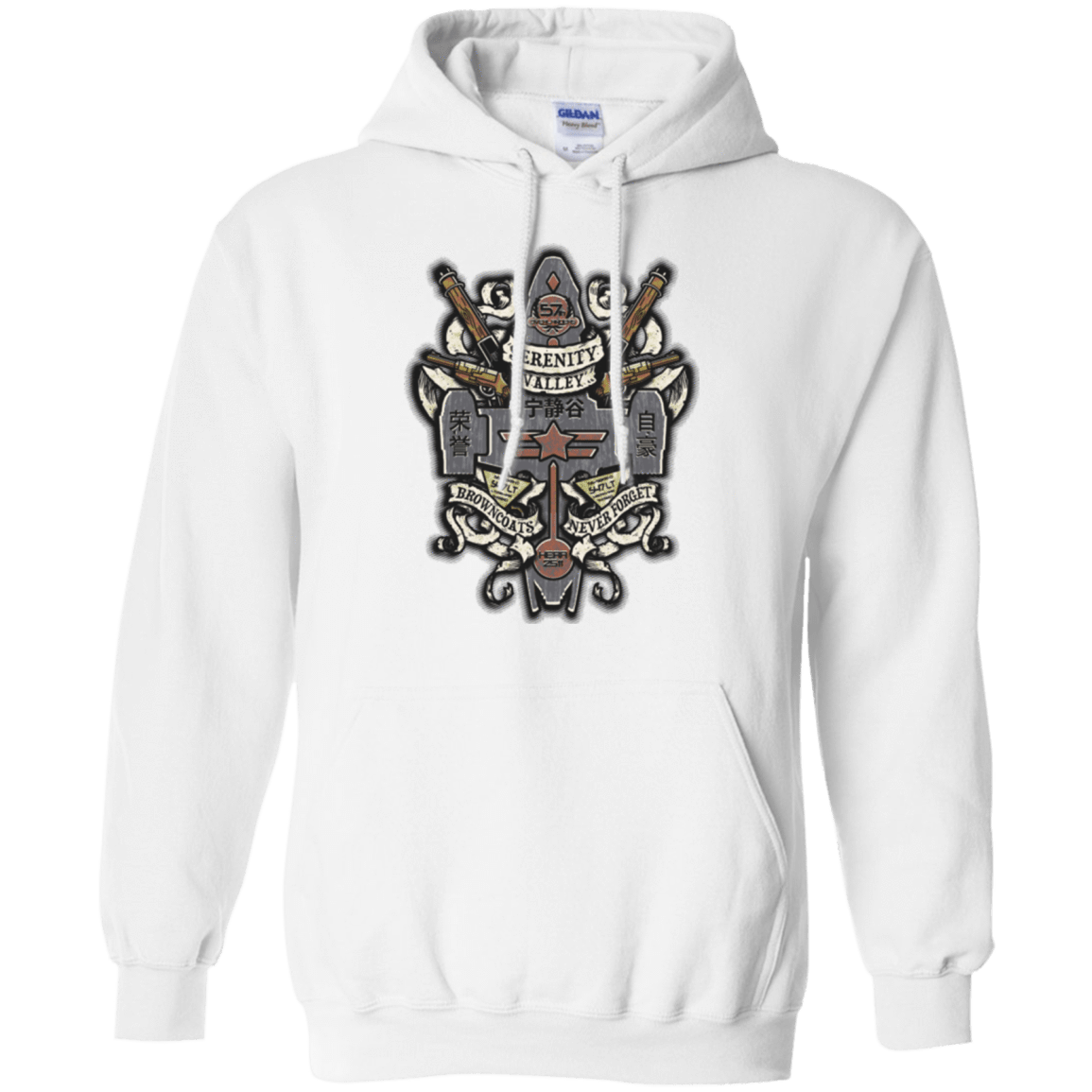Sweatshirts White / Small Serenity Valley Memorial Pullover Hoodie