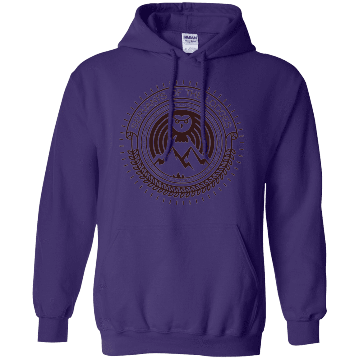 Sweatshirts Purple / Small SERVANTS Pullover Hoodie