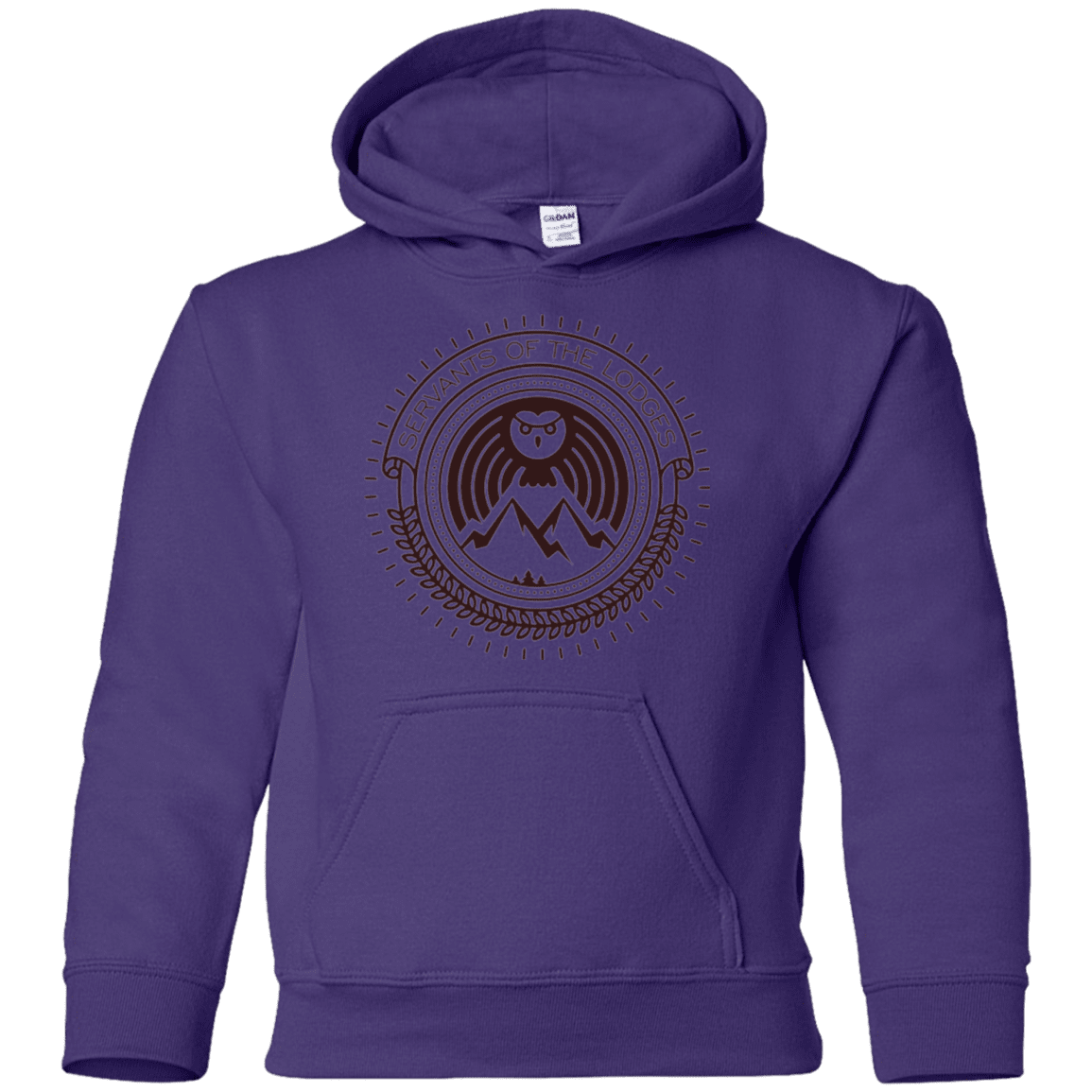 Sweatshirts Purple / YS SERVANTS Youth Hoodie