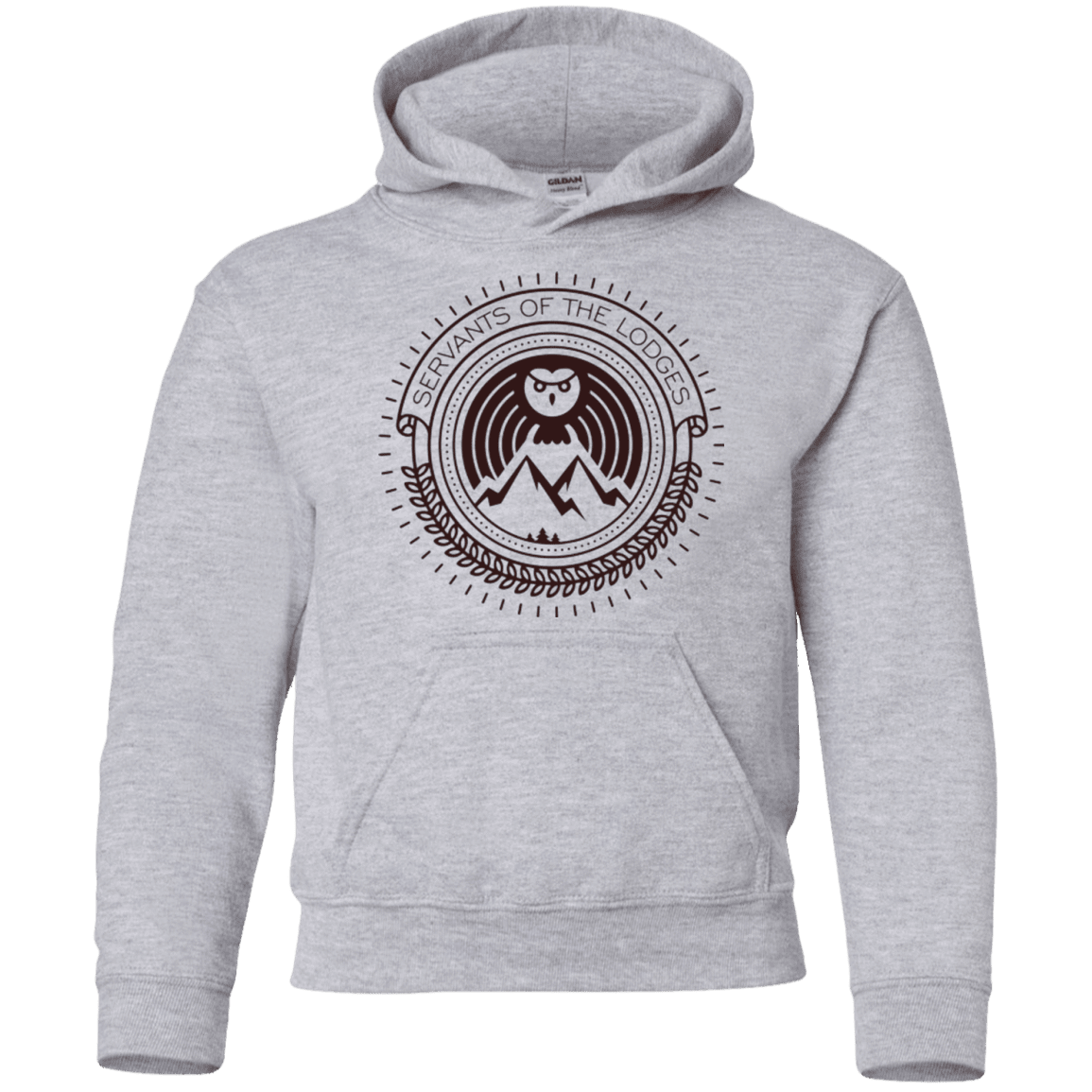 Sweatshirts Sport Grey / YS SERVANTS Youth Hoodie