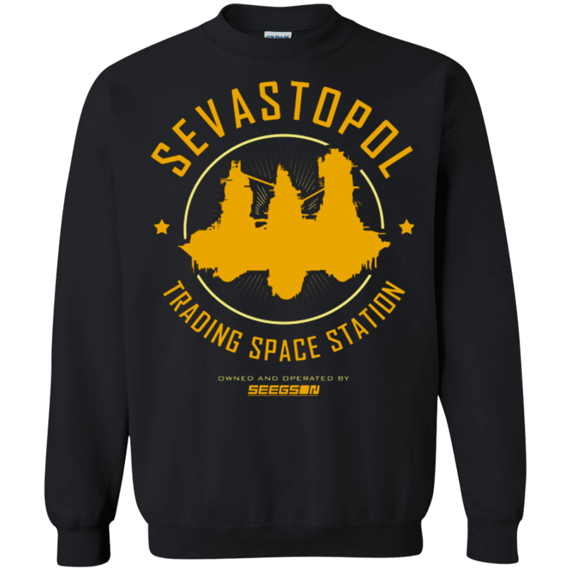 Sweatshirts Black / Small Sevastopol Station Crewneck Sweatshirt