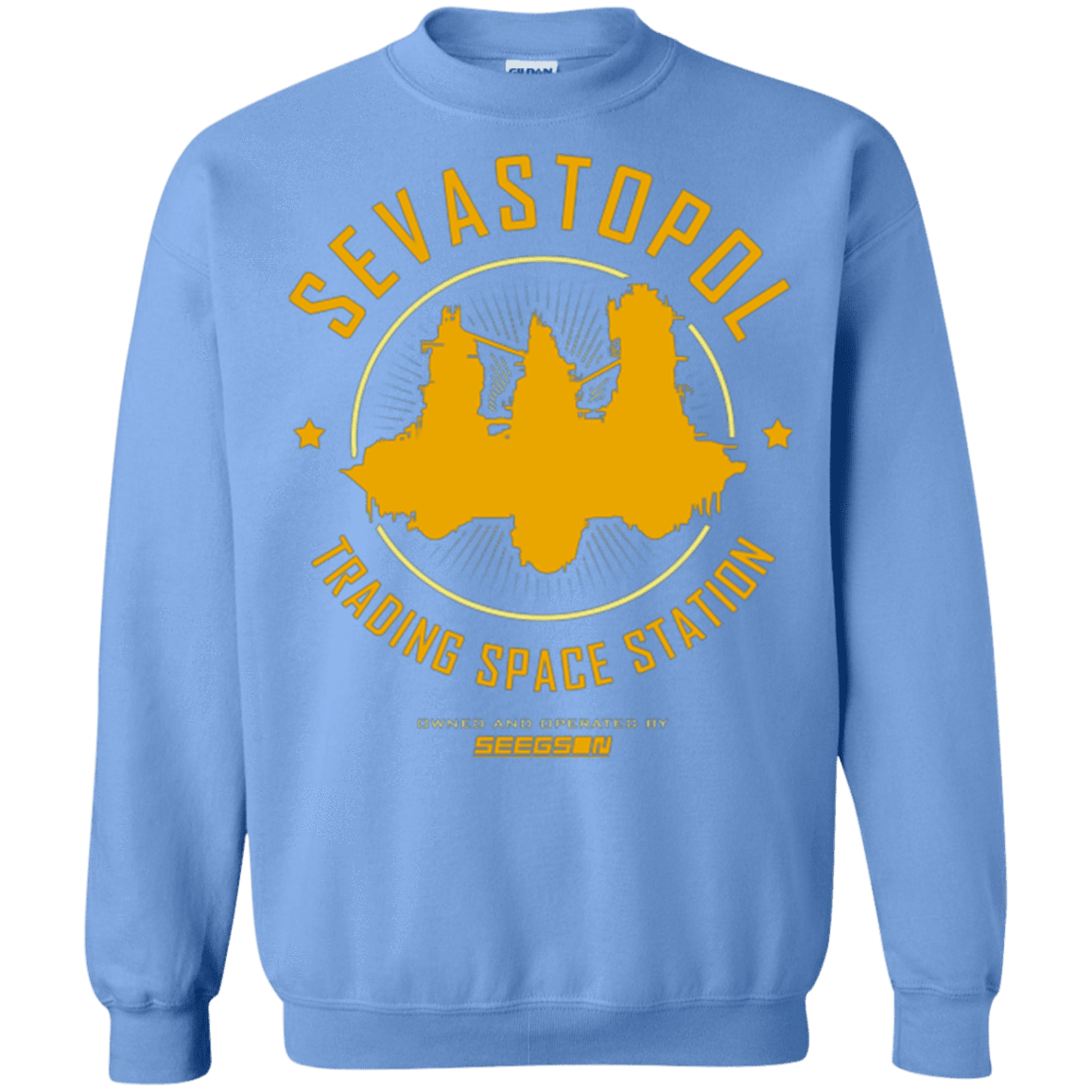 Sweatshirts Carolina Blue / Small Sevastopol Station Crewneck Sweatshirt
