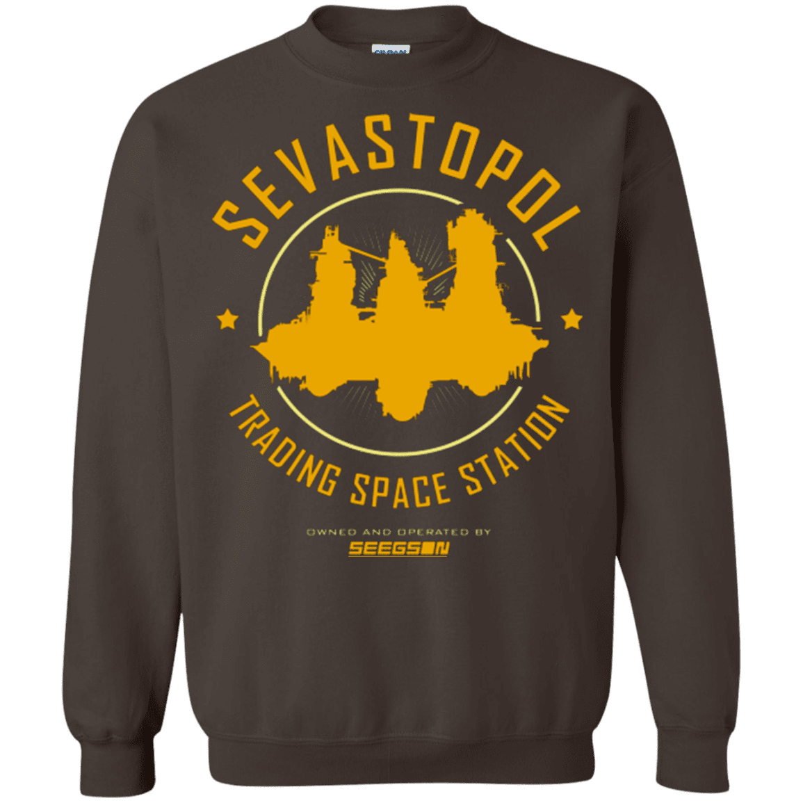 Sweatshirts Dark Chocolate / Small Sevastopol Station Crewneck Sweatshirt