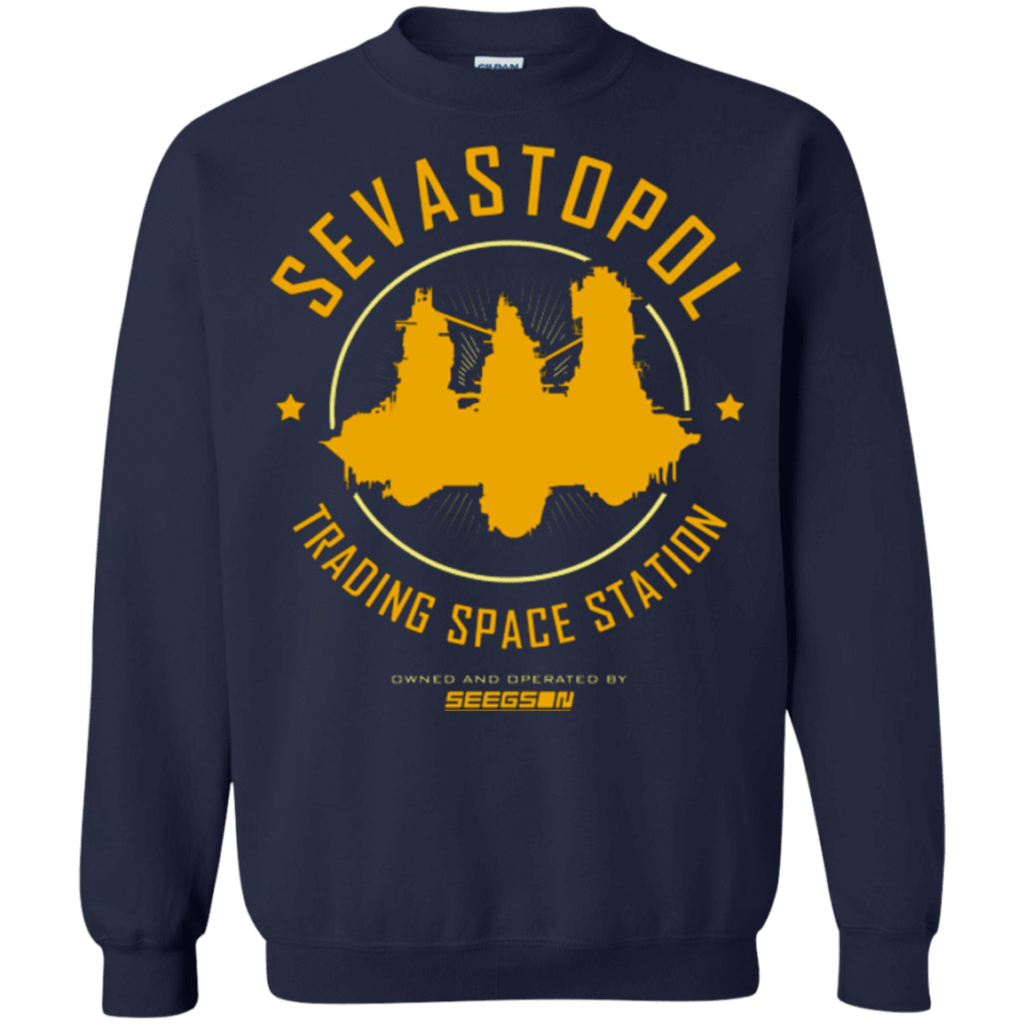 Sweatshirts Navy / Small Sevastopol Station Crewneck Sweatshirt