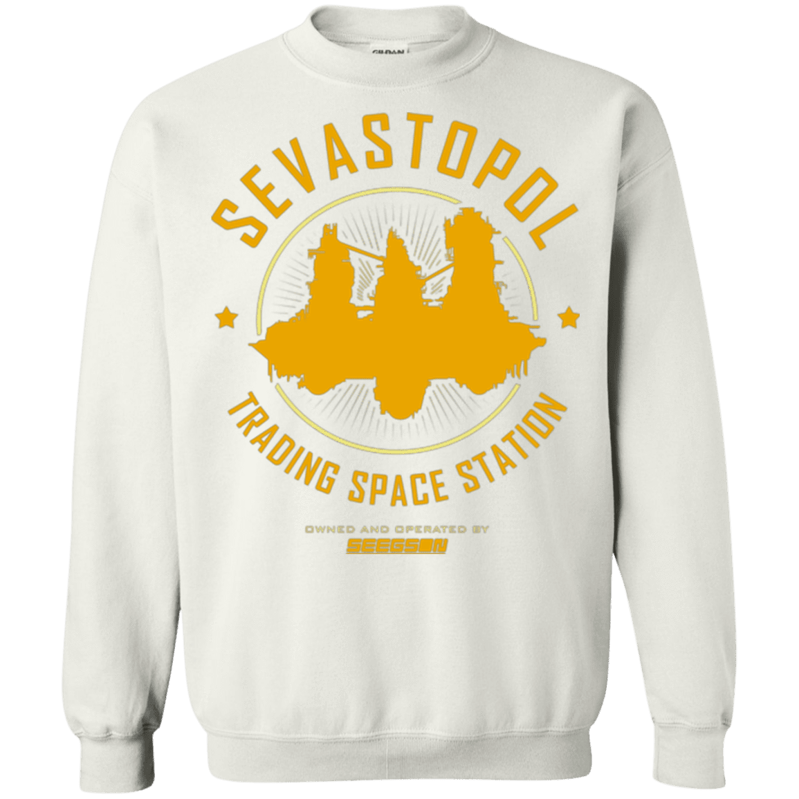 Sweatshirts White / Small Sevastopol Station Crewneck Sweatshirt