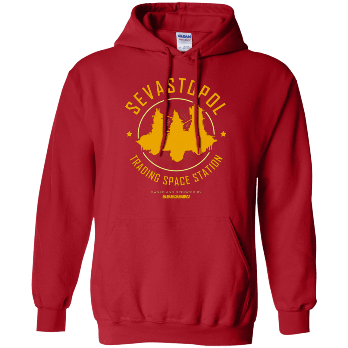 Sweatshirts Red / Small Sevastopol Station Pullover Hoodie