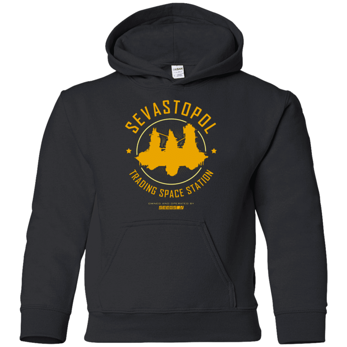 Sweatshirts Black / YS Sevastopol Station Youth Hoodie