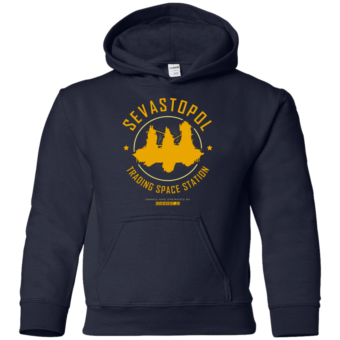 Sweatshirts Navy / YS Sevastopol Station Youth Hoodie