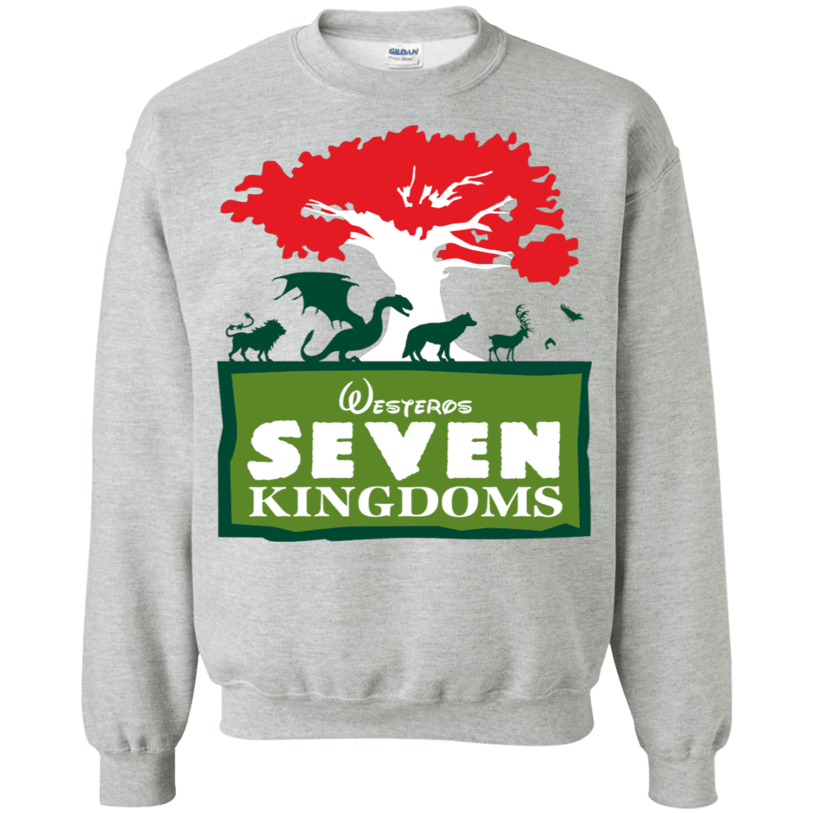 Sweatshirts Sport Grey / S Seven Kingdoms Crewneck Sweatshirt