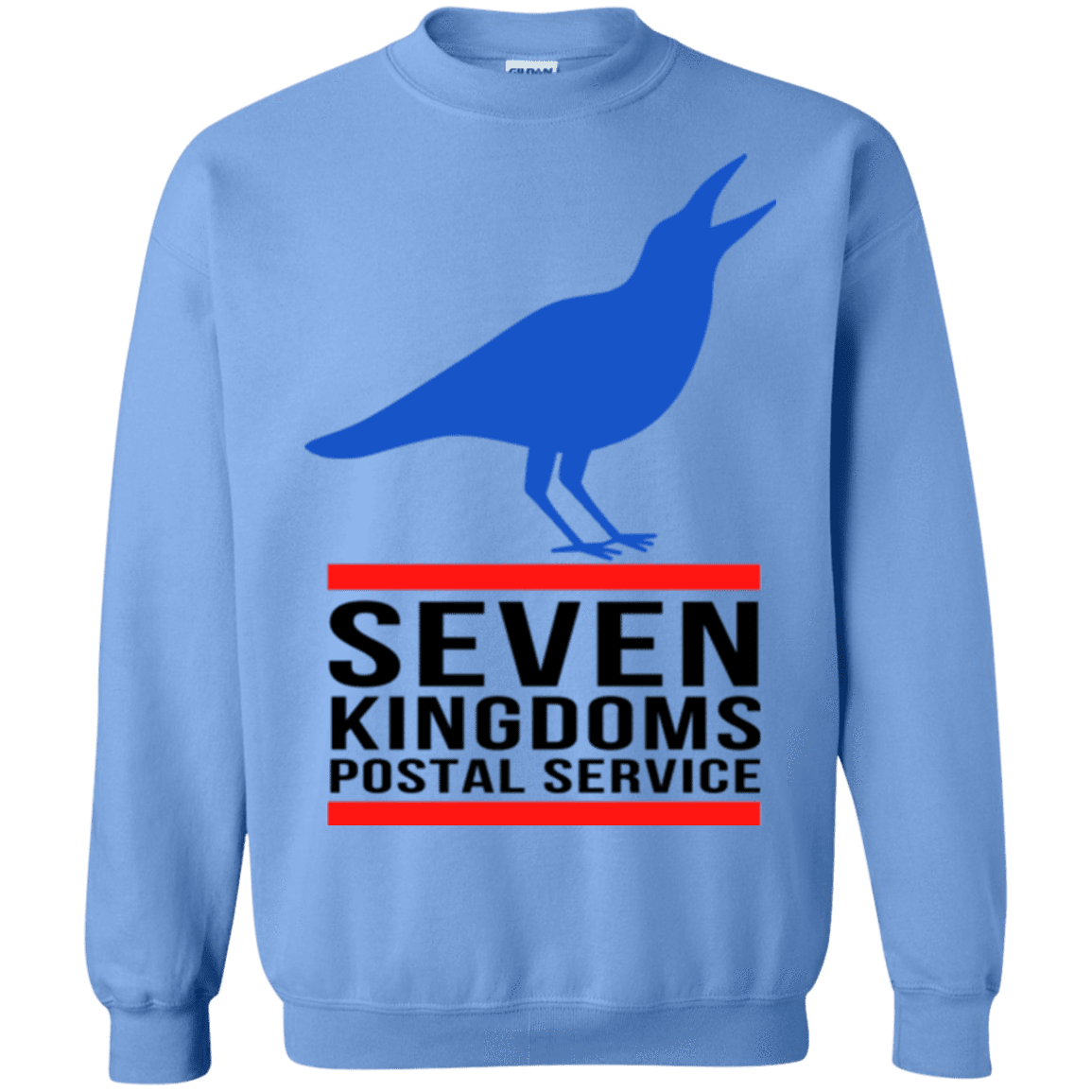 Sweatshirts Carolina Blue / Small Seven kingdoms postal service Crewneck Sweatshirt