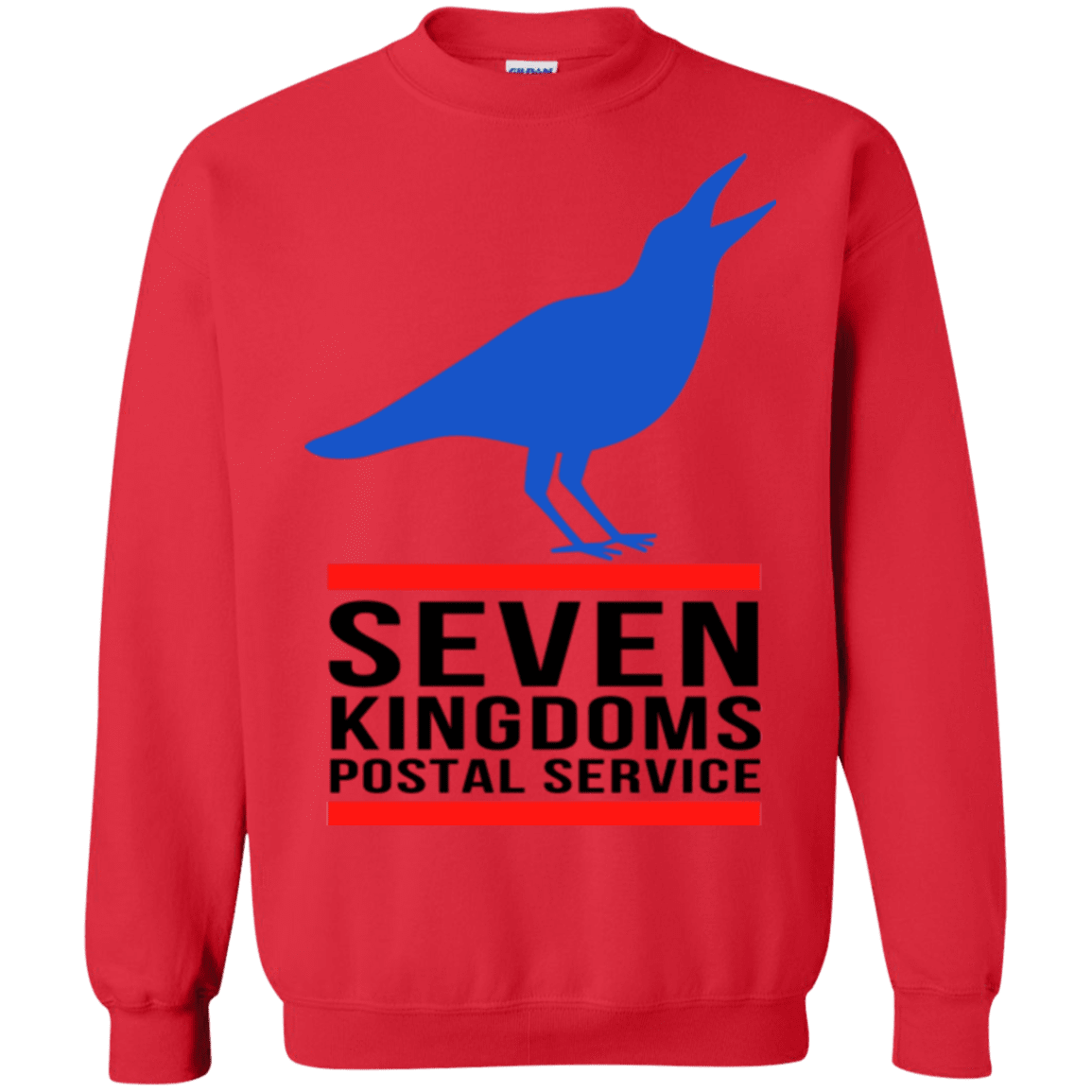 Sweatshirts Red / Small Seven kingdoms postal service Crewneck Sweatshirt