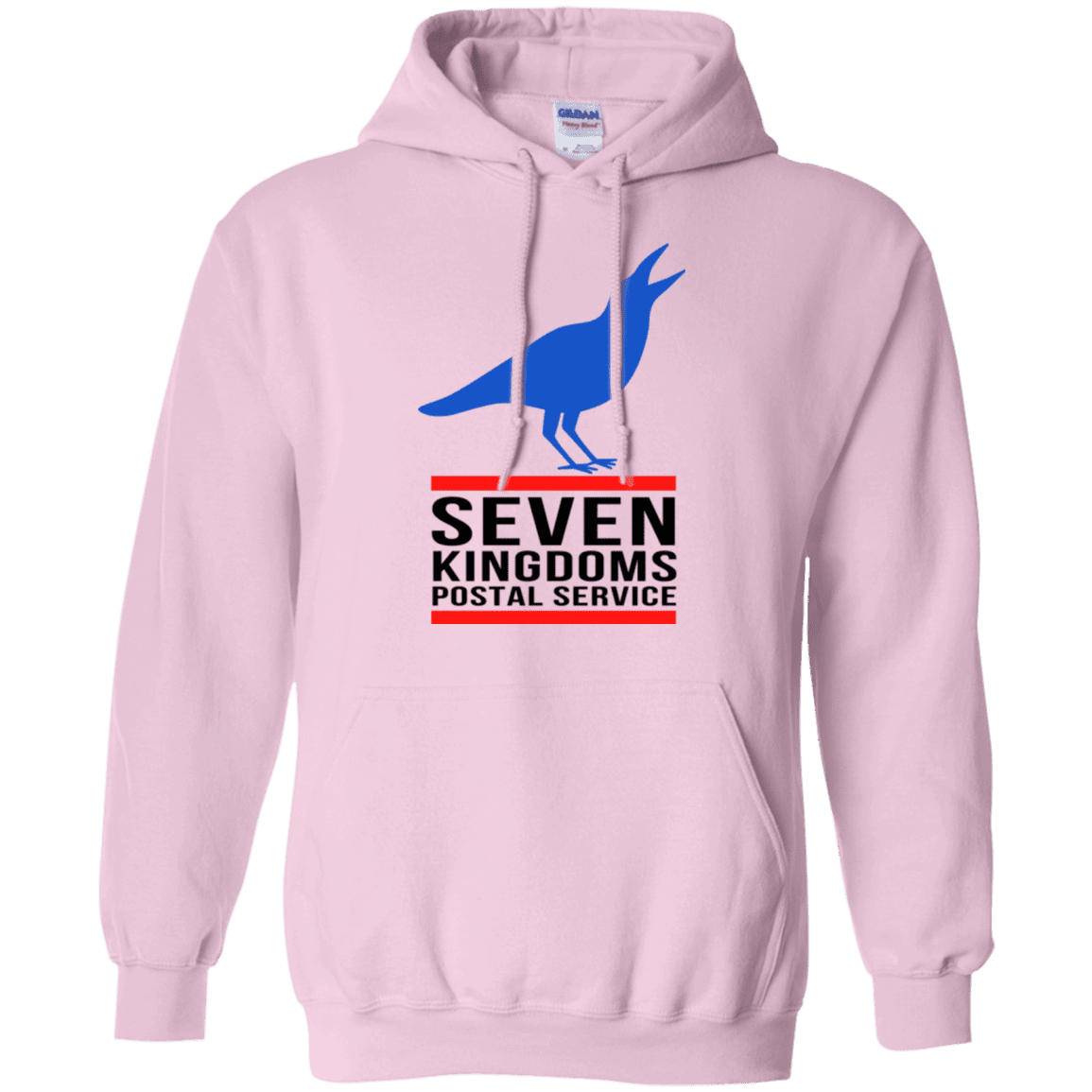 Sweatshirts Light Pink / Small Seven kingdoms postal service Pullover Hoodie