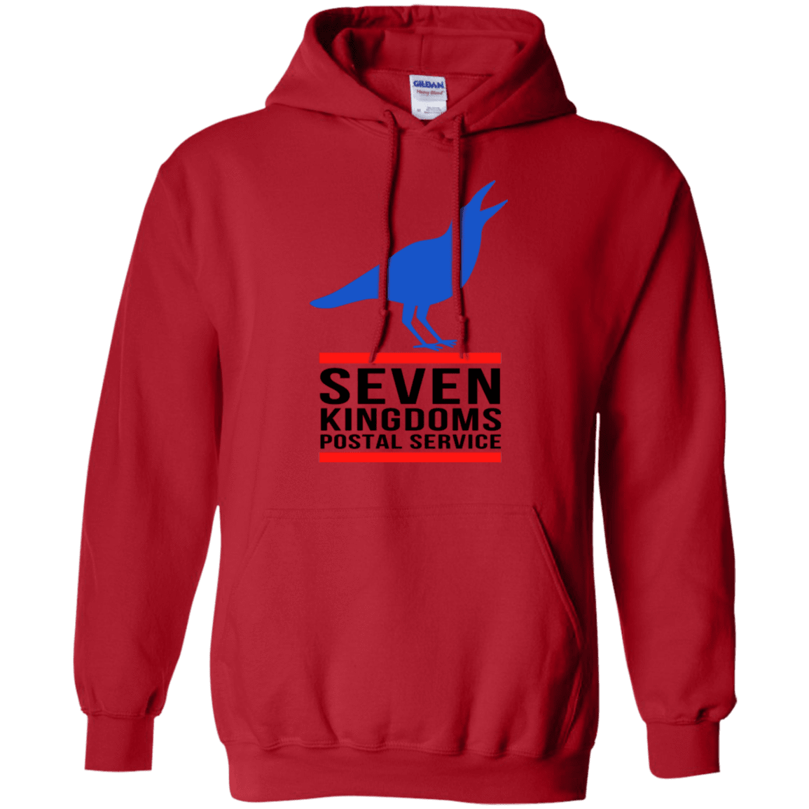 Sweatshirts Red / Small Seven kingdoms postal service Pullover Hoodie